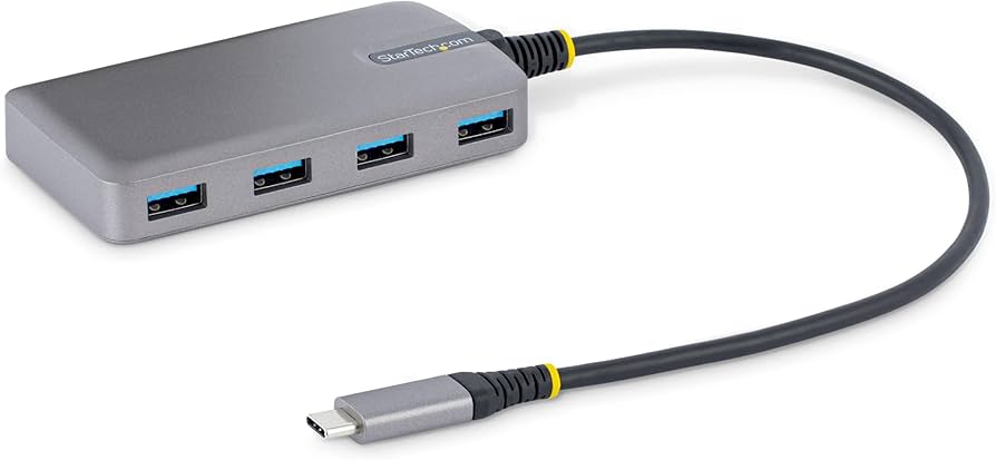 Amazon.com: StarTech.com 4-Port USB-C Hub - 5Gbps - Bus Powered